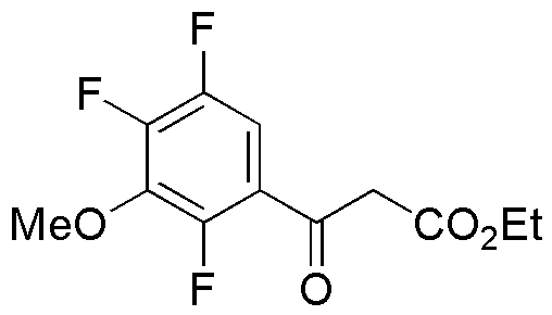 Ester éthylique de l'acide 3-oxo-3-(2,4,5-trifluoro-3-méthoxyphényl)propionique