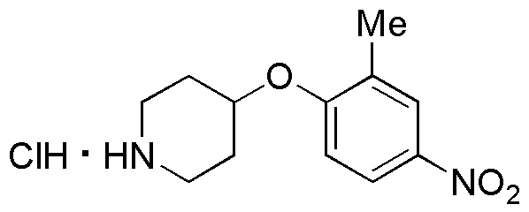 4-(2'-Methyl-4'-nitrophenoxy) piperidine hydrochloride