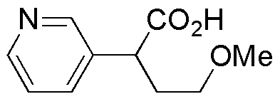 4-Methoxy-2-(pyridin-3-yl)butanoic acid