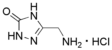 5-Oxo-4,5-dihydro-1H-[1,2,4]triazol-3-ylmethylamine hydrochloride