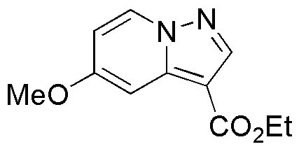 5-Methoxy-pyrazolo[1,5-a]pyridine-3-carboxylic acid ethyl ester