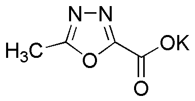 Ácido 5-metil-[1,3,4]oxadiazol-2-carboxílico, sal de potasio