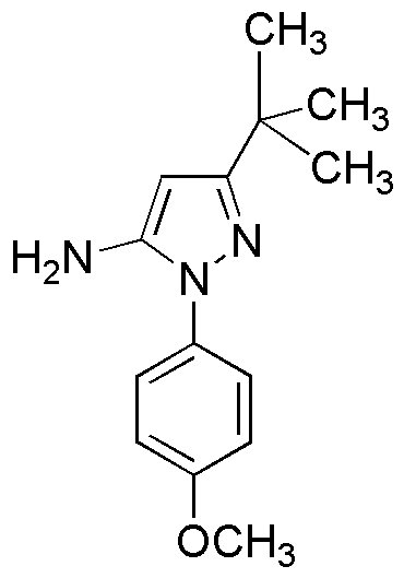 3-tert-Butyl-1-(4-methoxyphenyl)-1H-pyrazol-5-amine