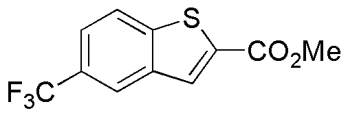 5-(Trifluoromethyl)benzo[b]thiophene-2-carboxylic acid methyl ester