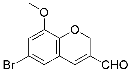 6-Bromo-8-metoxi-2H-cromeno-3-carbaldehído