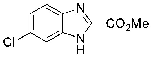 Éster metílico del ácido 6-cloro-1H-benzoimidazol-2-carboxílico