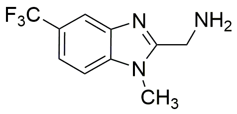 (1-Methyl-5-trifluoromethyl-1H-benzoimidazol-2-yl)methylamine