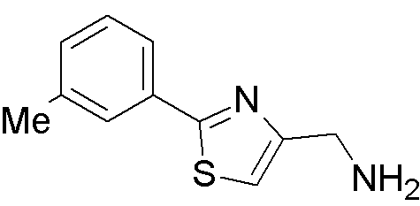 (2-m-Tolyl-thiazol-4-yl)methylamine