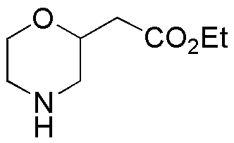 Morpholin-2-yl-acetic acid ethyl ester