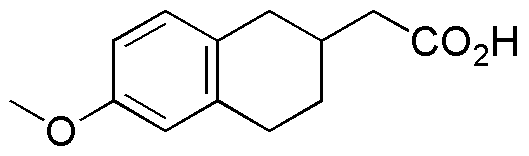 (6-Methoxy-1,2,3,4-tetrahydronaphthalen-2-yl)acetic acid