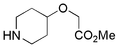 (Piperidin-4-yloxy)acetic acid methyl ester hydrochloride