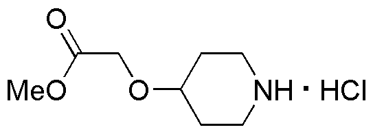 Clorhidrato de éster metílico del ácido (piperidin-4-iloxi)acético