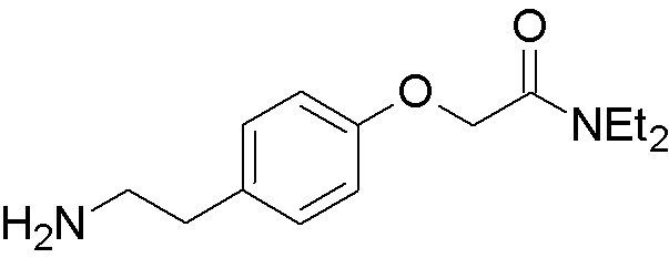 2-[4-(2-amino-éthyl)phénoxy]-N,N-diéthyl-acétamide