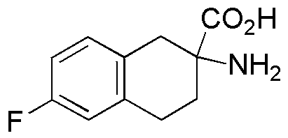 Ácido 2-amino-6-fluoro-1,2,3,4-tetrahidronaftaleno-2-carboxílico