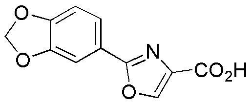 2-Benzo[1,3]dioxol-5-yl-oxazole-4-carboxylic acid