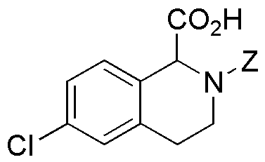 Acide 2-Z-6-chloro-3,4-dihydro-1H-isoquinoléine-1-carboxylique