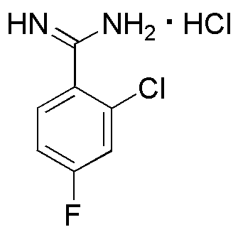 Clorhidrato de 2-cloro-4-fluoro-benzamidina