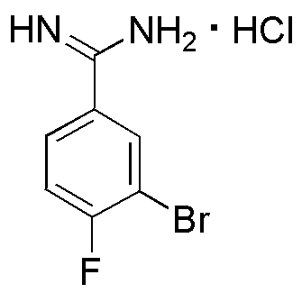 Clorhidrato de 3-bromo-4-fluoro-benzamidina