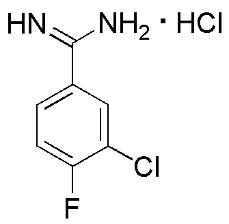 3-Chloro-4-fluoro-benzamidine hydrochloride