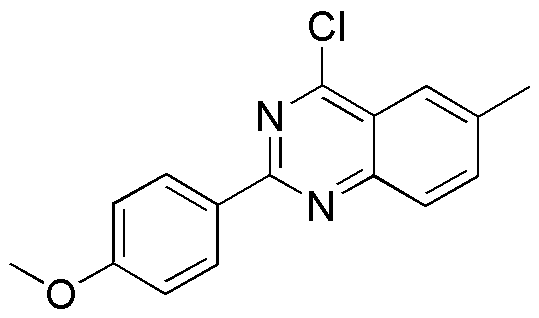 4-Cloro-2-(4-metoxifenil)-6-metil-quinazolina