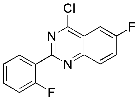 4-Chloro-6-fluoro-2-(2-fluorophenyl)quinazoline