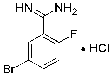 5-Bromo-2-fluoro-benzamidine hydrochloride