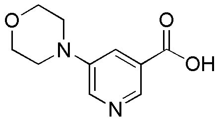 Ácido 5-morfolin-4-il-nicotínico