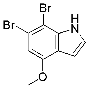 6,7-dibromo-4-méthoxy-1H-indole