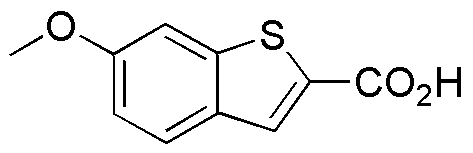 Ácido 6-metoxibenzo[b]tiofeno-2-carboxílico