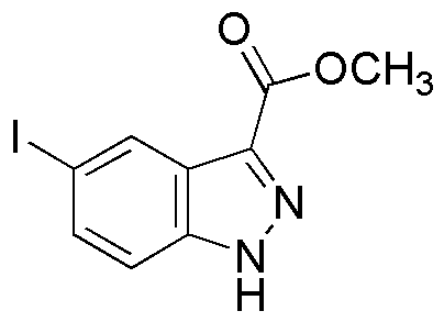 5-iodo-1H-indazole-3-carboxylate de méthyle