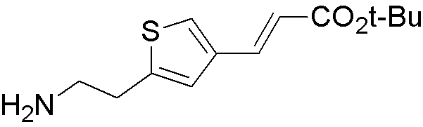 Acrylate de tert-butyle 3-[5-(2-amino-éthyl)thiophén-3-yl]