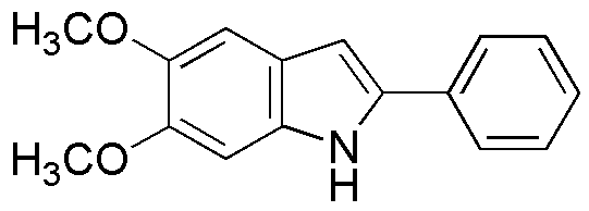 5,6-Dimethoxy-2-phenylindole