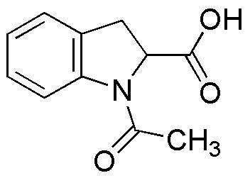 1-Acetyl-2,3-dihydro-1H-indole-2-carboxylic acid