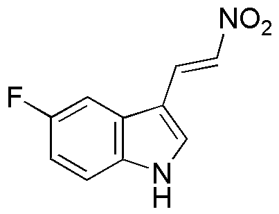 5-Fluoro-3-(2-nitrovinil)indol