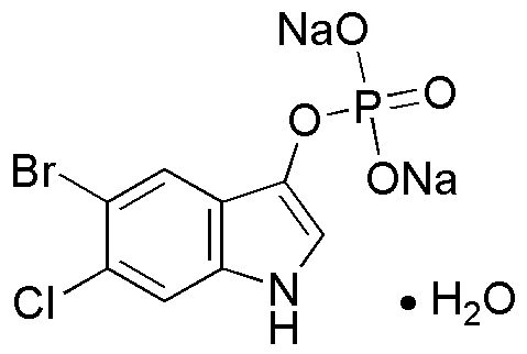 5-Bromo-6-chloro-3-indoxyl phosphate disodium salt monohydrate