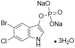 Sel disodique trihydraté de phosphate de 5-bromo-6-chloro-3-indoxyle