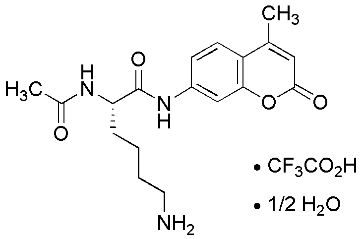 Sal de acetato de Na-acetil-L-lisina 7-amido-4-metilcumarina hemihidrato