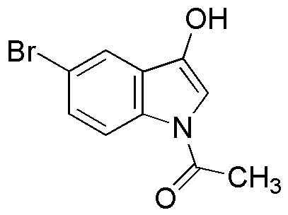 1-Acétyl-5-bromo-3-hydroxyindole