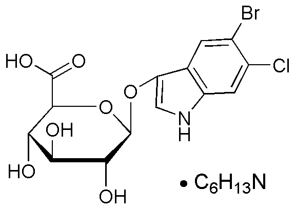 5-Bromo-6-chloro-3-indolyl ?-D-glucuronide cyclohexylammonium salt