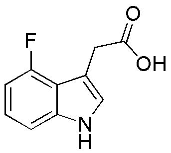 Ácido 4-fluoroindol-3-acético