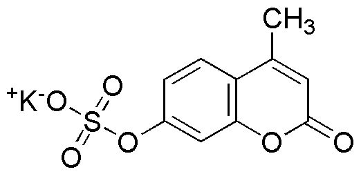 Sal de potasio del sulfato de 4-metilumbeliferil