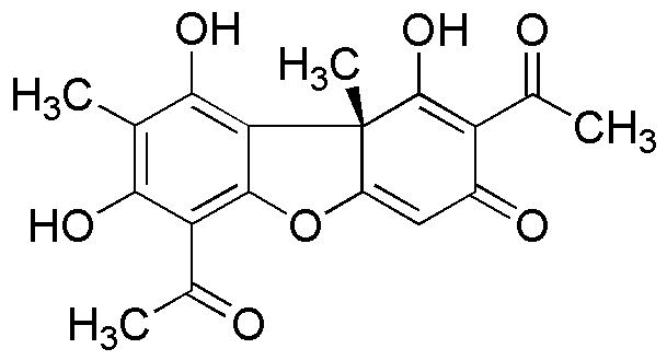 (+)-Usnic acid from Usnea longissima ach