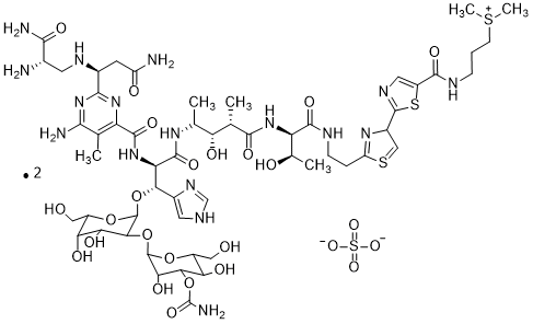 Bleomycin sulfate from Streptomyces Verticillus