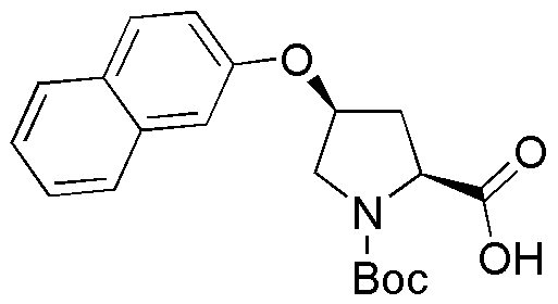 Acide (2S,4S-Boc-4-(2-naphtyloxy)pyrrolidine-2-carboxylique