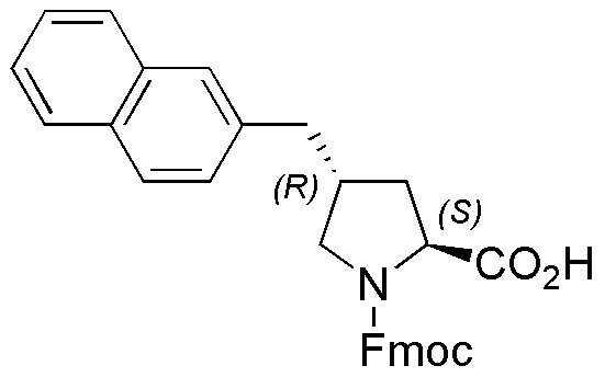 Ácido (2S,4R)-Fmoc-4-(2-naftilmetil)pirrolidina-2-carboxílico