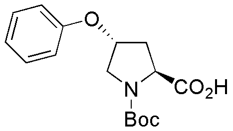 (2S,4R-Boc-4-phenoxy-pyrrolidine-2-carboxylic acid