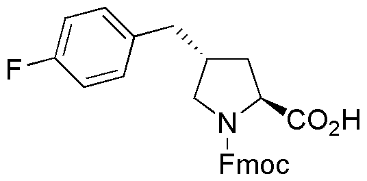 (2S,4R)-Fmoc-4-(4-fluorobenzyl)pyrrolidine-2-carboxylic acid