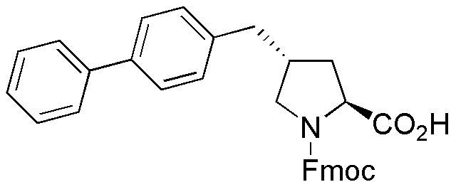 (2S,4R-Fmoc-4-(4-phenylbenzyl)pyrrolidine-2-carboxylic acid