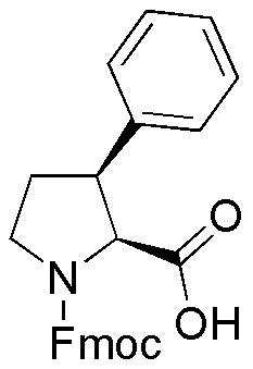 Ácido racémico Fmoc-cis-3-fenil-pirrolidina-2-carboxílico