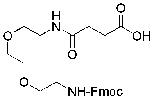 Acide N-(Fmoc-8-amino-3,6-dioxa-octyl)succinamique